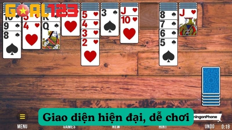 Giao diện người dùng thân thiện của sảnh Game bài TP